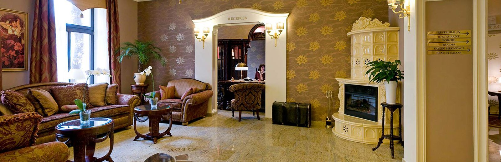 Hotel Bohema — wnętrze hotelu